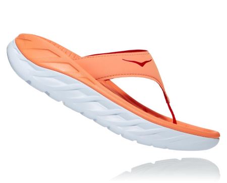 Hoka One One ORA Recovery Flip Dama - Sandale Cantaloupe / Fiesta | RO-g7UQkjc